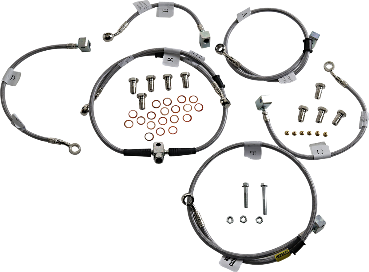 GBRAKES Brake Line - Stainless Steel FK003D924-7