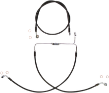 MAGNUM SHIELDING Brake Line Kit - XR - Black SBC1310-25