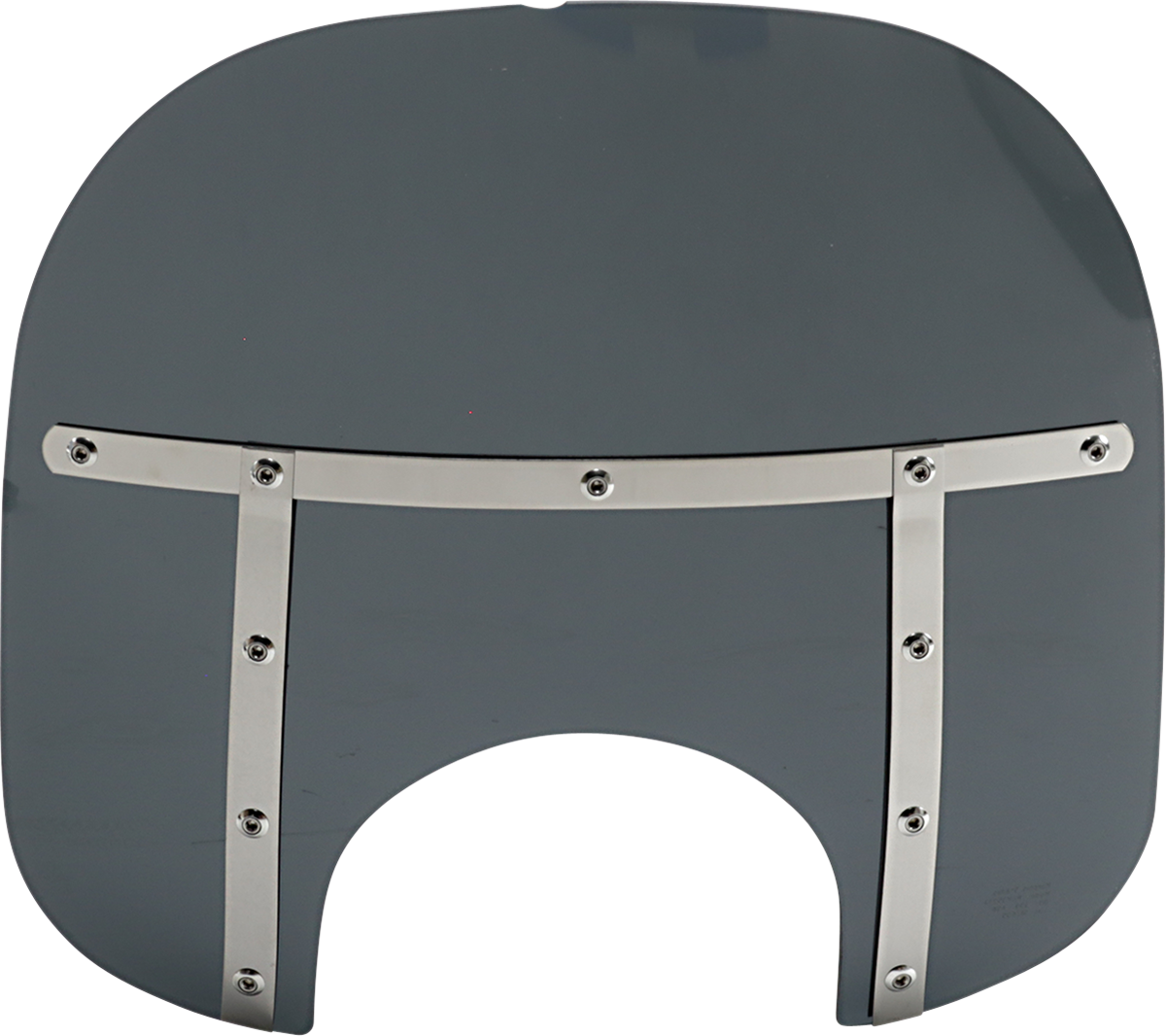 MEMPHIS SHADES Fats Windshield - 15" - Headlight - Dark Black Smoke MEM35210