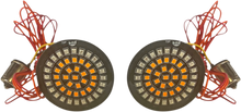 CUSTOM DYNAMICS Bullet Rear Turn Signal - 1156 - Amber Lens GEN-4-AR2-1156