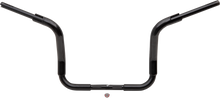 FAT BAGGERS INC. 1-1/2" EZ Install Rounded Top Handlebar - 12" - Black 803012-B