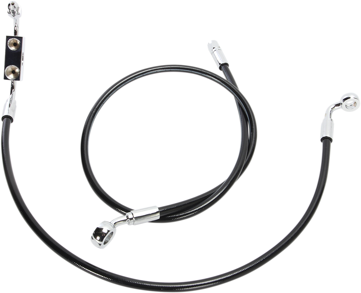 MAGNUM SHIELDING Brake Line Kit - XR - Black SBC1316-34