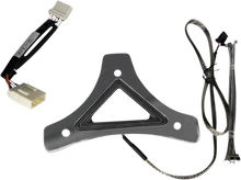 CUSTOM DYNAMICS LED Backrest Light - Run/Brake - Chrome CD-BR-XL-C