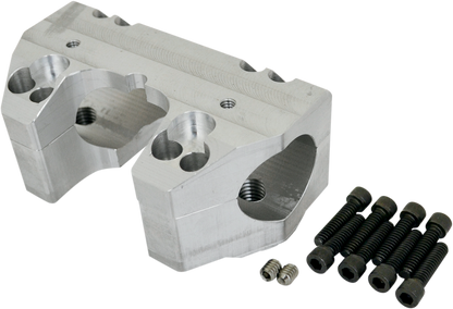 LA CHOPPERS Handlebar Clamp Set - 1-1/2" LA-7425-02