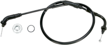 MOTION PRO Black Vinyl Throttle Cable - Pull - +3" - '86-'25 Honda 50 02-0489