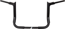 FAT BAGGERS INC. 1-1/2" EZ Install Pointed Top Handlebar - 12" - Black 805012-B