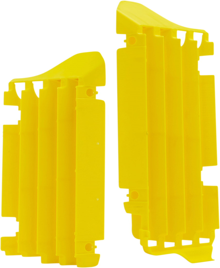 UFO Replacement Radiator Louvers - Yellow - Suzuki AC02463