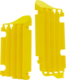 UFO Replacement Radiator Louvers - Yellow - Suzuki AC02463