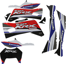 D'COR VISUALS Complete Graphics Kit - Red/White/Blue - 2-Door - Teryx 20-20-292