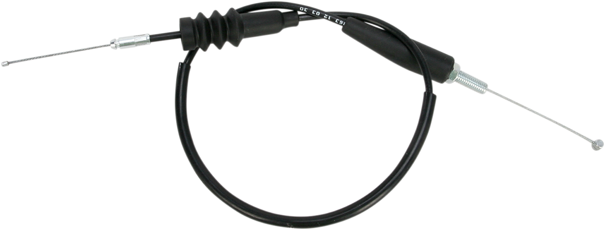 MOTION PRO Black Vinyl Throttle Cable - Pull - +4" - '02-'23 DRZ/KLX 110 03-0363
