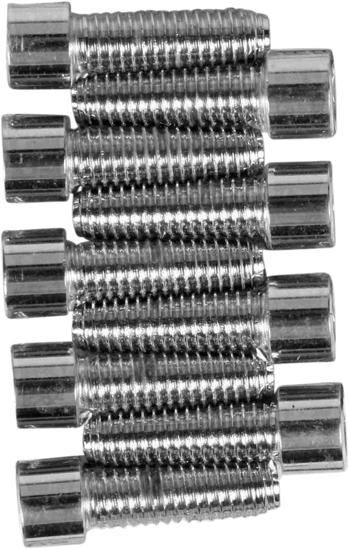 DRAG SPECIALTIES Bolt Set - Kick Cover - Socket-Head/Smooth MK160S