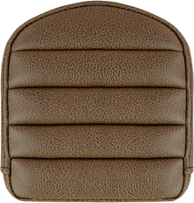 SADDLEMEN Sissy Bar Pad - Tuck-n-Roll - Brown 040846BR