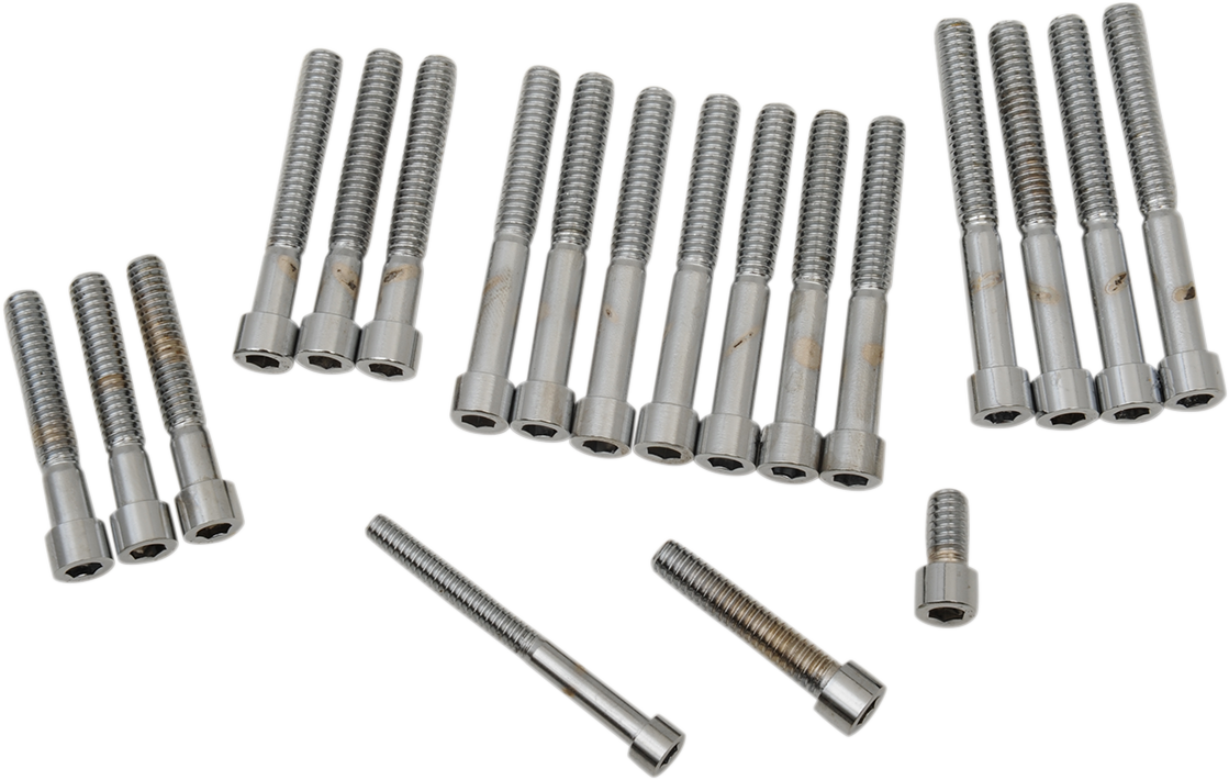 DRAG SPECIALTIES Bolt Set - Cam/Primary Cover - Socket-Head/Smooth - '71-'76 Sportster MK162S