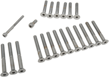 DRAG SPECIALTIES Bolt Kit - Primary Side Cover/Cam Cover - Knurled - '67-'70 Sportster MK139