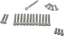 DRAG SPECIALTIES Bolt Set - Cam/Primary/Inspection/Derby Cover - Knurled - '70-'84 Harley-Davidson MK136