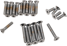 DRAG SPECIALTIES Bolt Set - Cam/Primary/Inspection/Derby Cover - Knurled - '65-'69 Touring MK155