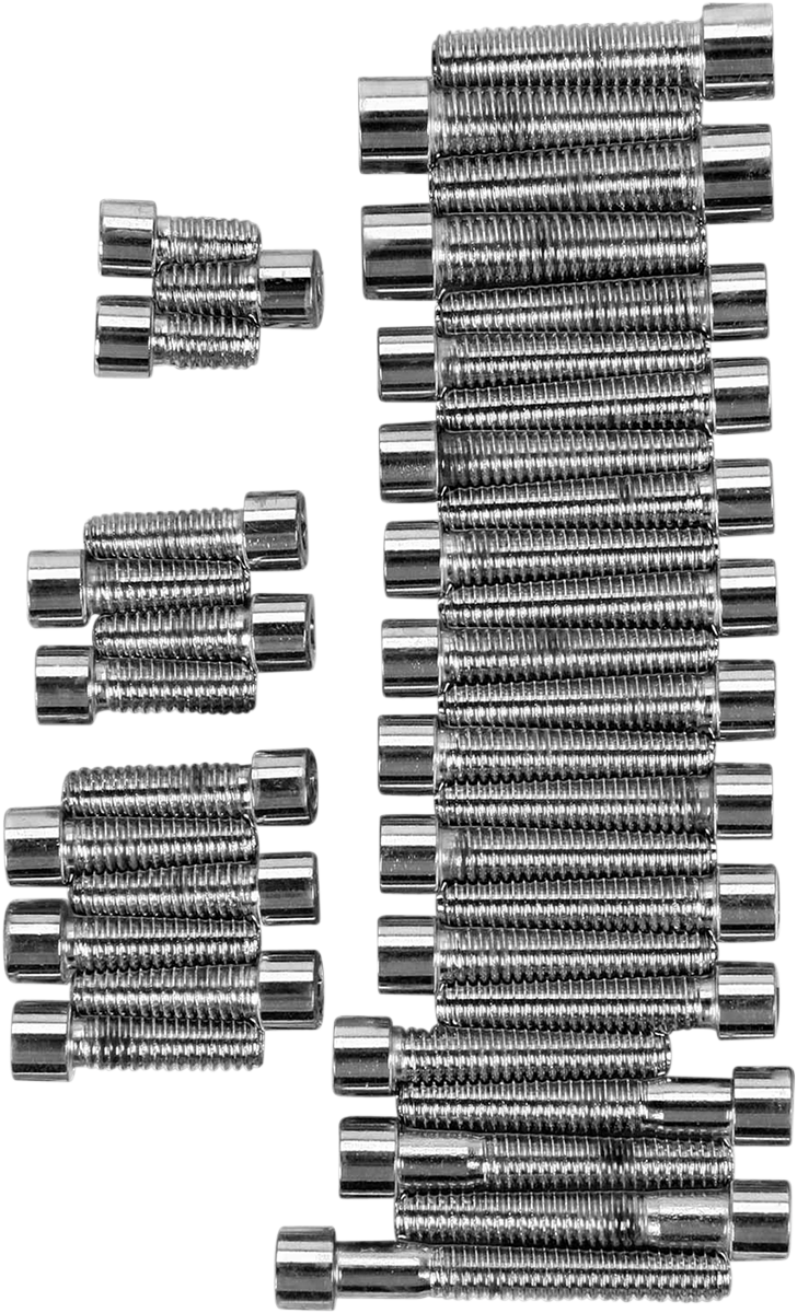 DRAG SPECIALTIES Bolt Kit - Cam/Primary/Transmission Cover - Socket-Head MK142S