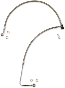 MAGNUM SHIELDING Brake Line - XR - Lower - Stainless Steel SSC1101-00