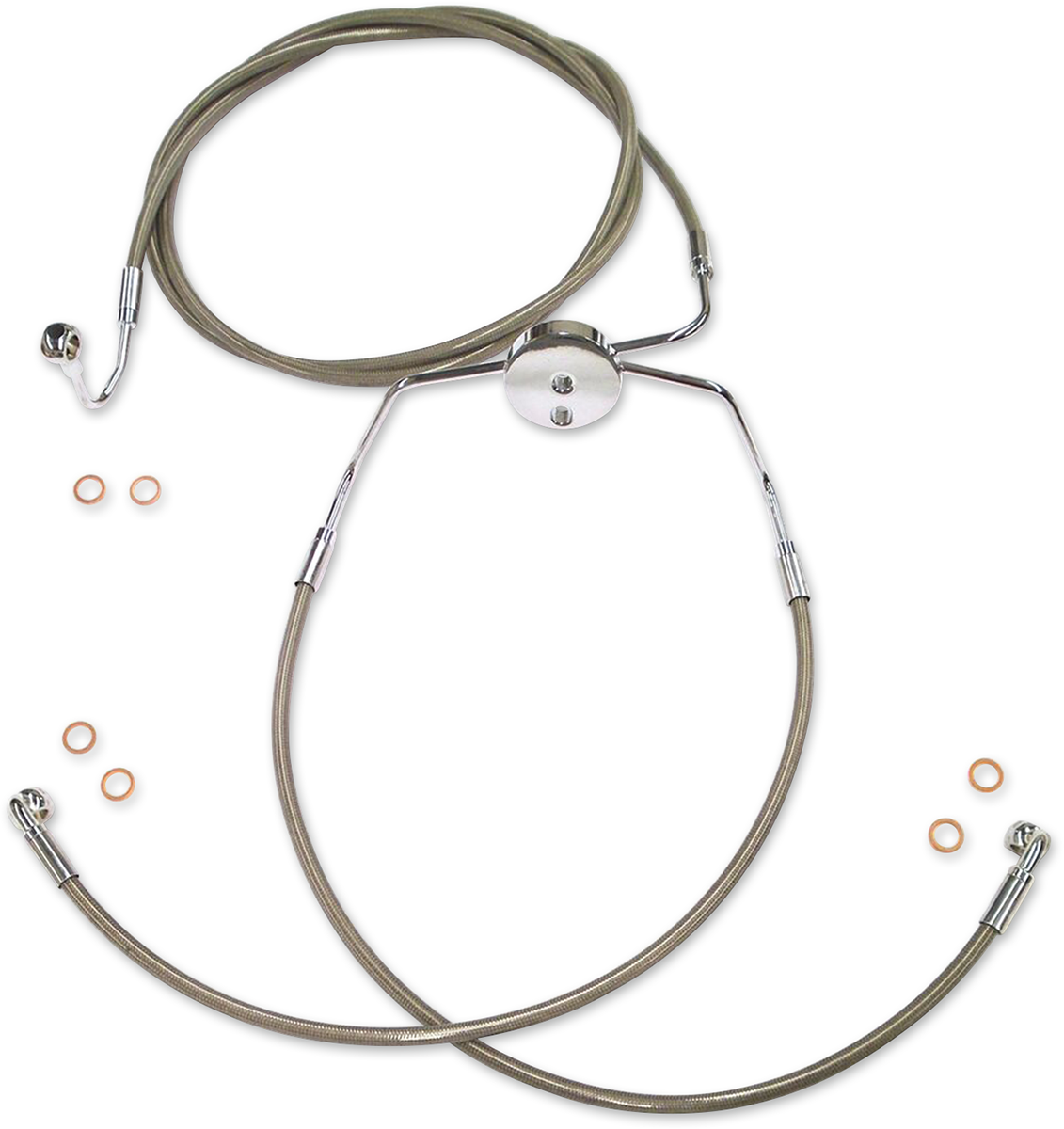 MAGNUM SHIELDING Brake Line - XR - Lower - Stainless Steel SSC1110-00