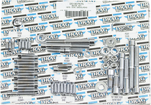 DRAG SPECIALTIES Motor Bolt Set - Smooth/Socket-Head - FX/FL MK110S