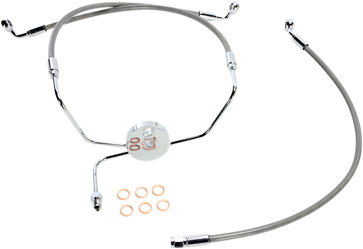 MAGNUM SHIELDING Brake Line Kit - XR - Stainless Steel SSC1304-23