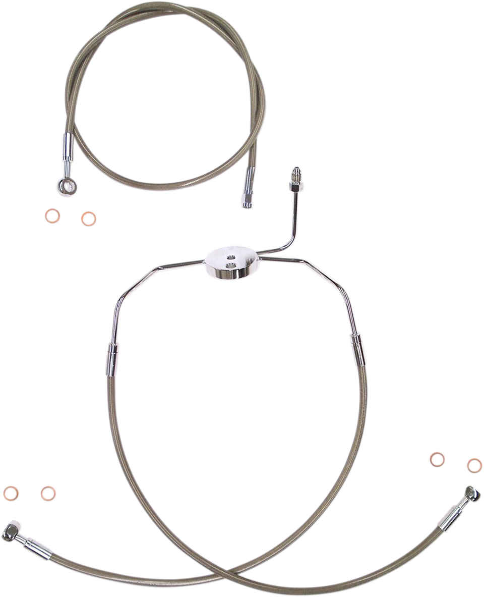 MAGNUM SHIELDING Brake Line Kit - XR - Stainless Steel SSC1305-23