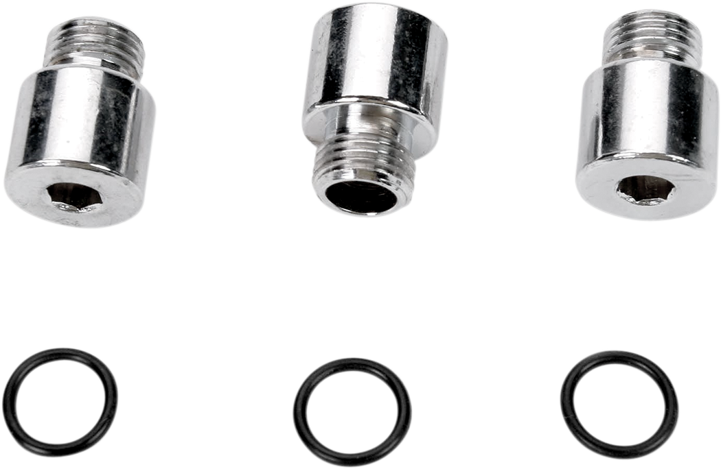 DRAG SPECIALTIES Plug Set - Oil Pump - Socket-Head MK112