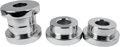 LA CHOPPERS Solid Handlebar Riser Bushing - Chrome LA-7400-50