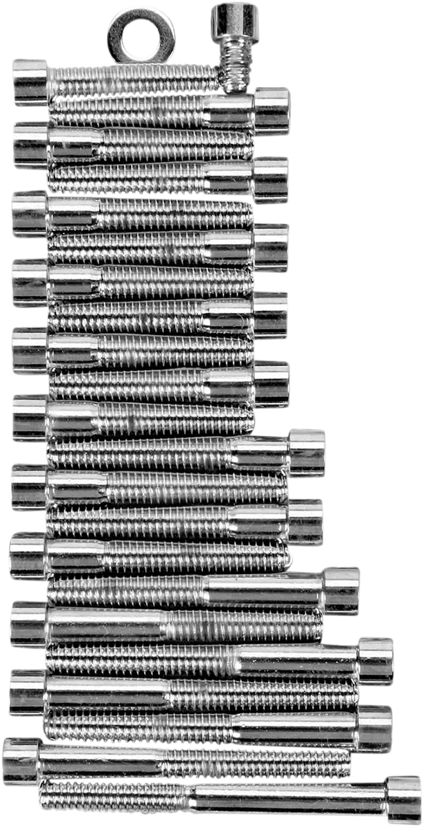DRAG SPECIALTIES Bolt Set - Cam/Primary/Sprocket Cover - Socket-Head/Smooth - '86-'90 Sportster MK144S
