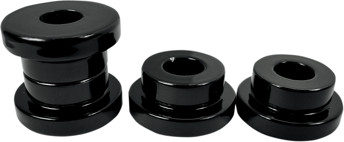 LA CHOPPERS Solid Handlebar Riser Bushing - Black LA-7400-50B