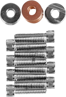 DRAG SPECIALTIES Bolt Set - Rocker Box - Knurled - '84-'03 Harley-Davidson MK123