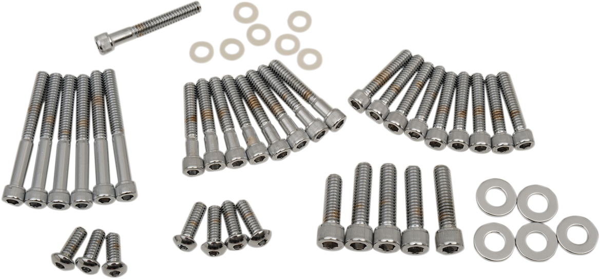 DRAG SPECIALTIES Bolt Kit - Cam/Primary/Transmission Cover - Socket-Head - FXR MK188