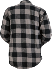 Z1R Duke Flannel Shirt - Gray/Black - Medium 3040-2546
