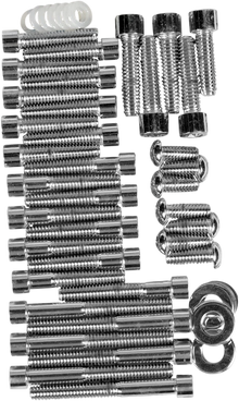 DRAG SPECIALTIES Bolt Kit - Cam/Primary/Transmission Cover - Socket-Head - FX MK188S