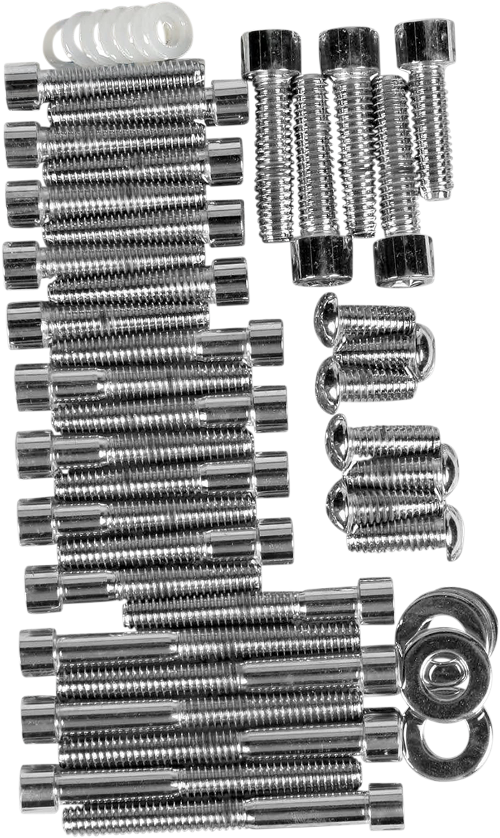 DRAG SPECIALTIES Bolt Kit - Cam/Primary/Transmission Cover - Socket-Head - FX MK188S