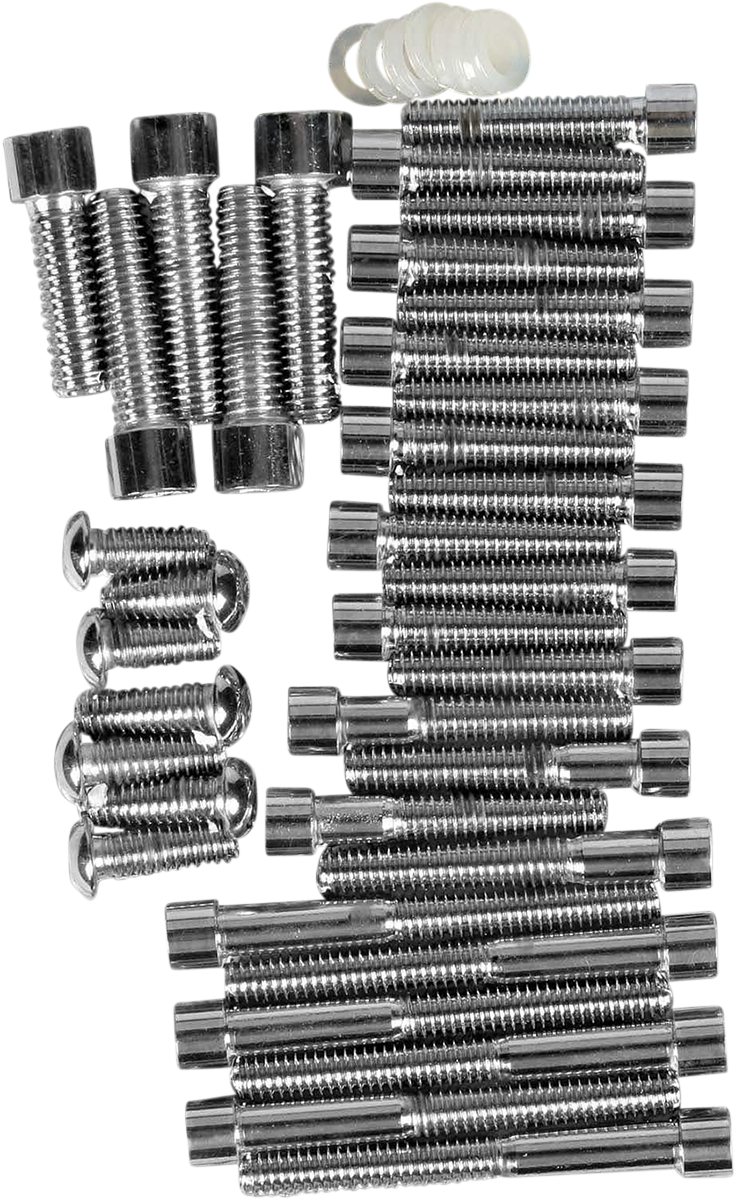 DRAG SPECIALTIES Bolt Kit - Cam/Primary/Transmission Cover - Socket-Head - Softail MK116S
