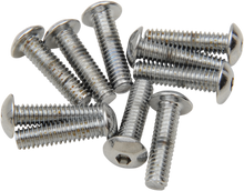 DRAG SPECIALTIES Bolts - Button Head/Replacement - #8-32 x 5/8" - 10 Pack MPB262