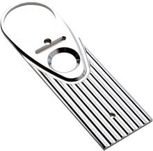 JOKER MACHINE Road King Dash Panel - Finned - Chrome 04-20-3