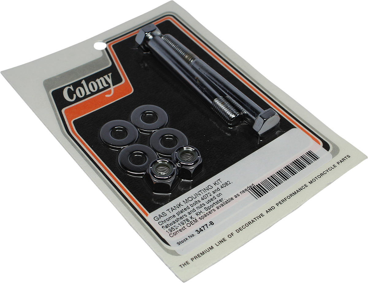 COLONY Mounting hardware Kit - Chrome-Plated 3477-8