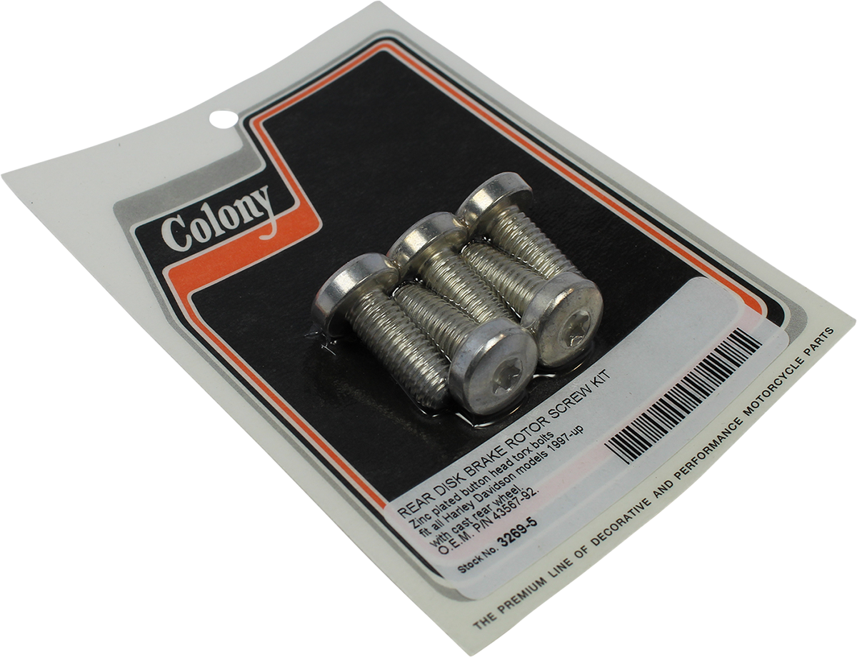 COLONY Bolts - Rear/Brake Rotor - Set 3269-5