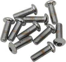 DRAG SPECIALTIES Bolts - Button Head/Replacement - 1/4"-28 x 3/4" - 10 Pack MPB420