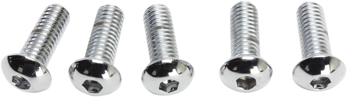 DRAG SPECIALTIES Bolts - Button Head/Replacement - 5/16"-18 x 1" - 10 Pack MPB417