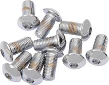 DRAG SPECIALTIES Bolts - Button Head/Replacement - 3/8"-24 x 3/4" - 10 Pack MPB422