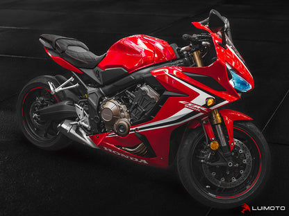 LUIMOTO Diamond Sport Rider Seat Cover for the HONDA CBR650R (19-23)