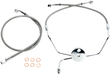 MAGNUM SHIELDING Brake Line - Front - XR - Stainless Steel SSC1307-33