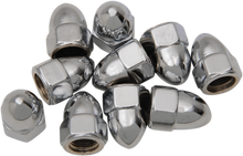 DRAG SPECIALTIES Nut - Acorn - Chrome - 3/8"-24 MPB108