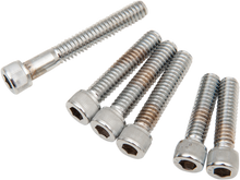 DRAG SPECIALTIES Bolt Kit - Cam Cover - Knurled - Chrome - '70-'84 Harley-Davidson MK239