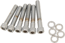 DRAG SPECIALTIES Bolt Kit - Cam Cover - Knurled - Chrome - '87-'92 Harley-Davidson MK212