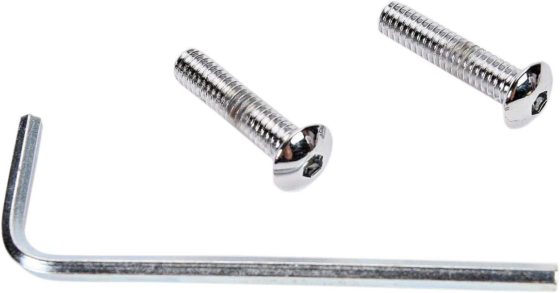 DRAG SPECIALTIES Bolt Set - Point Cover - Button-Head - '79-'03 Harley-Davidson MK125