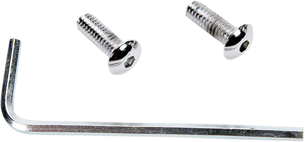 DRAG SPECIALTIES Bolt Set - Point Cover - Button-Head - '70-'78 Harley-Davidson MK128